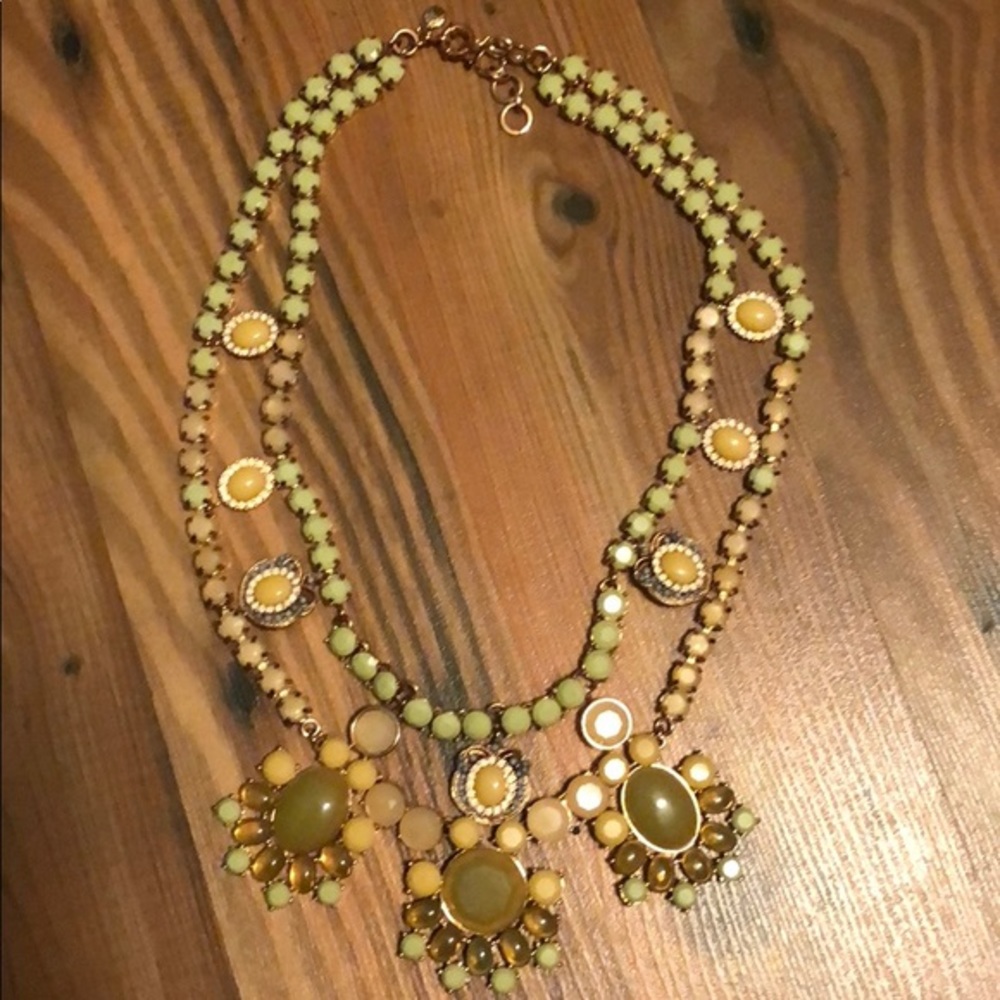 J. Crew Multi Clusters Bib Statement Necklace - image 4